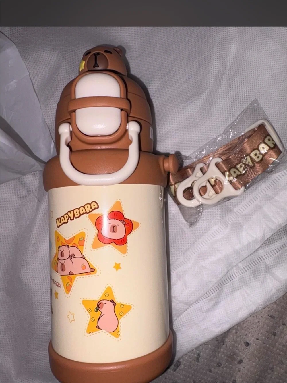 New capybara  water bottle